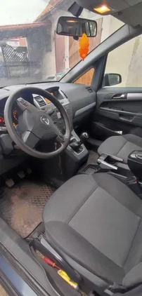 Opel Zafira cena 6900 przebieg: 274965, rok produkcji 2007 z Mrągowo małe 11